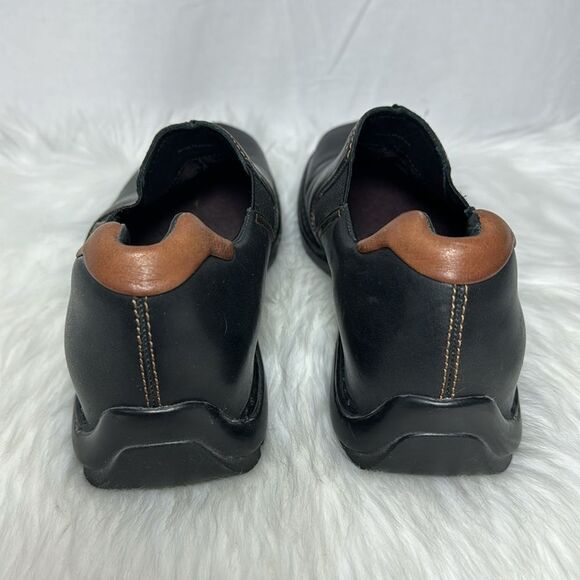 Cole Haan Zeno Black Leather Slip On Loafers SEE DESCRIPTION Sz 7.5 - Picture 3 of 6